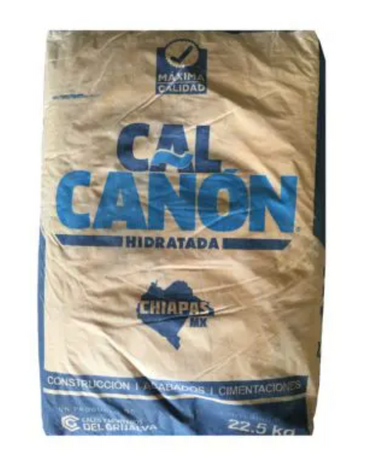 Cañon, Cal Hidratada 22.5 Kg, Saco