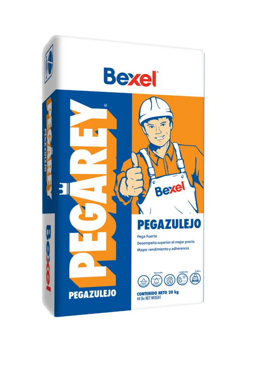 Bexel, Adhesivo Pegarey Blanco 20 Kg, Saco